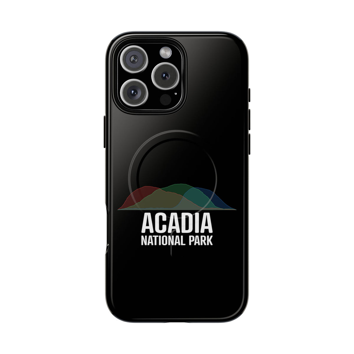 Acadia National Park iPhone Case with MagSafe - Histogram Design