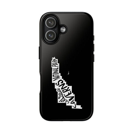 Carlsbad Caverns National Park Phone Case - Map Design