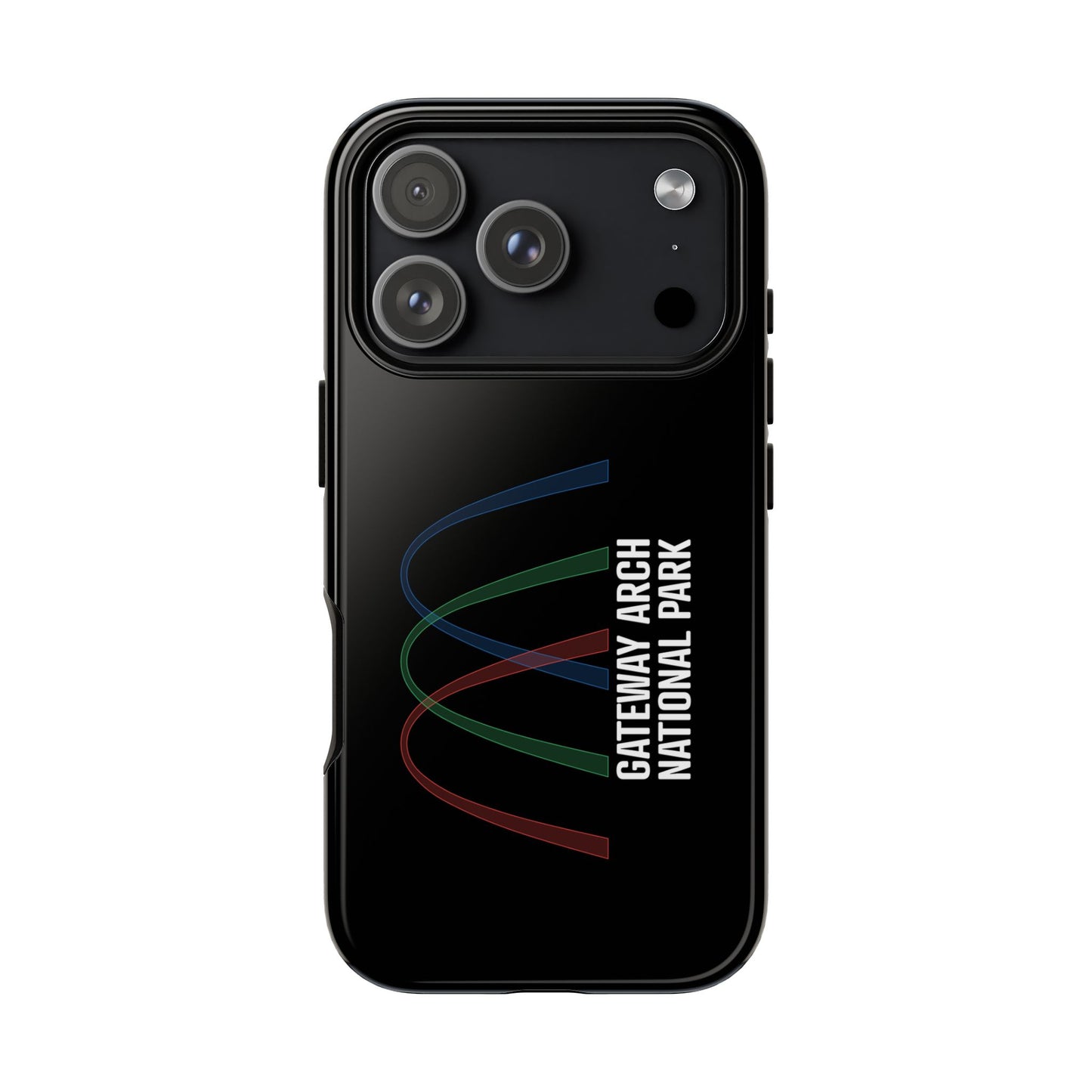 Gateway Arch National Park Phone Case - Histogram Design