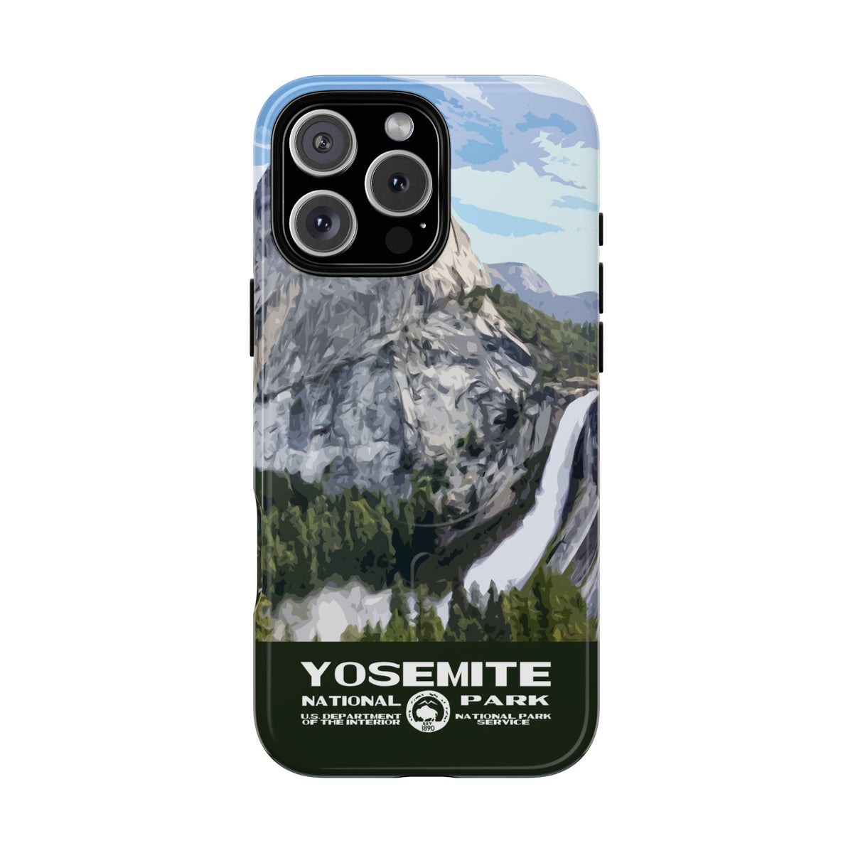 Yosemite National Park iPhone Case with MagSafe - Nevada Fall