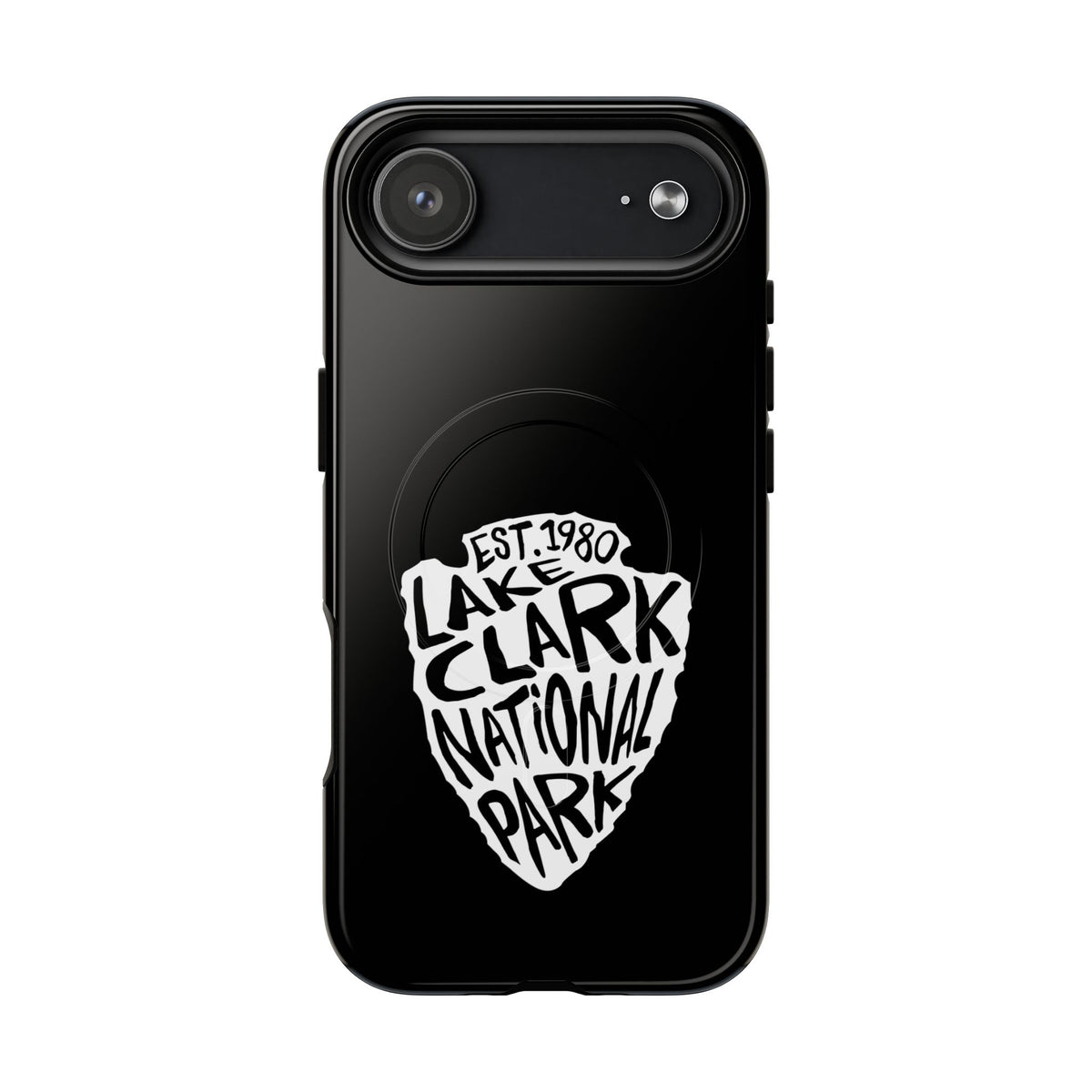 Lake Clark National Park iPhone Case with MagSafe - Arrowhead Design