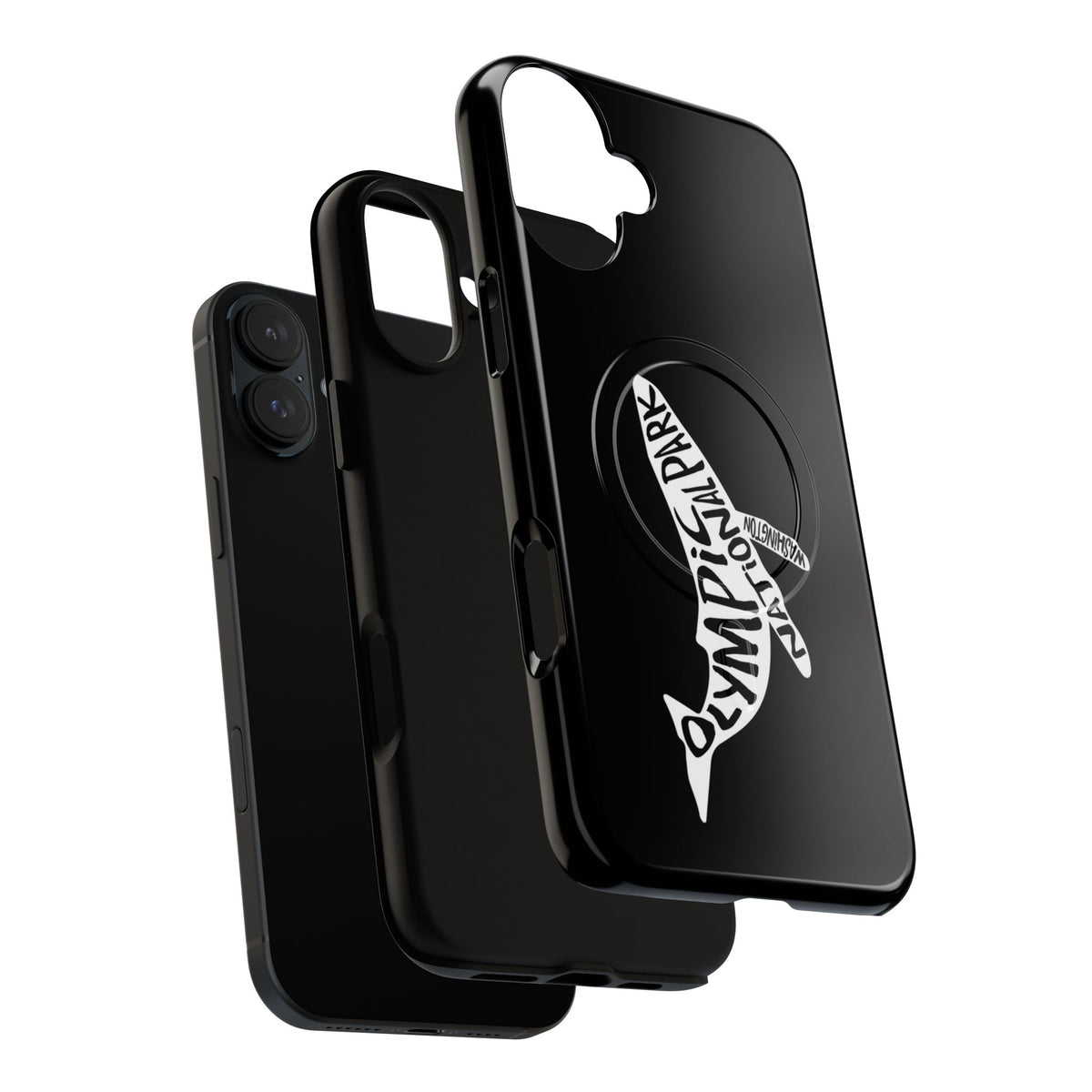 Olympic National Park iPhone Case with MagSafe - Humpback Whale Design