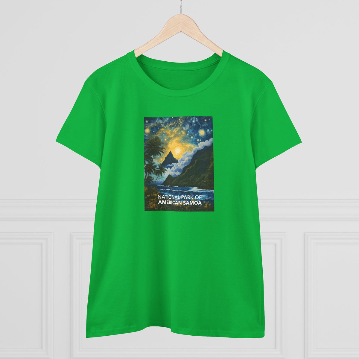 National Park of American Samoa Women's T-Shirt - Starry Night