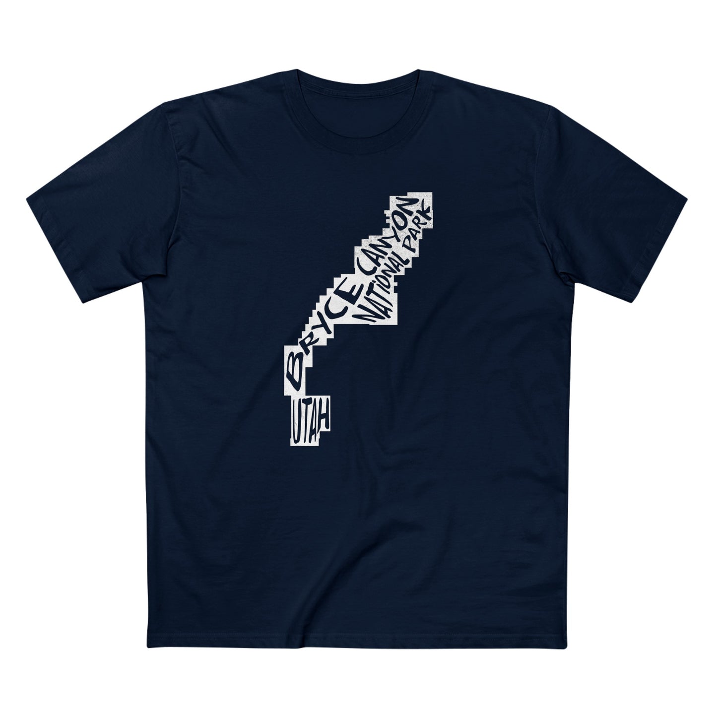 Bryce Canyon National Park T-Shirt - Map