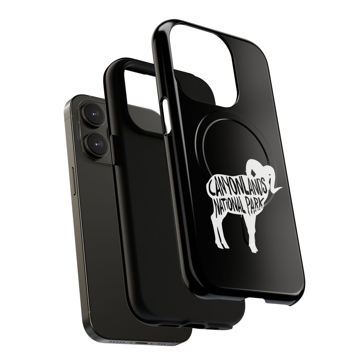 Canyonlands National Park iPhone Case with MagSafe - Bighorn Sheep Design