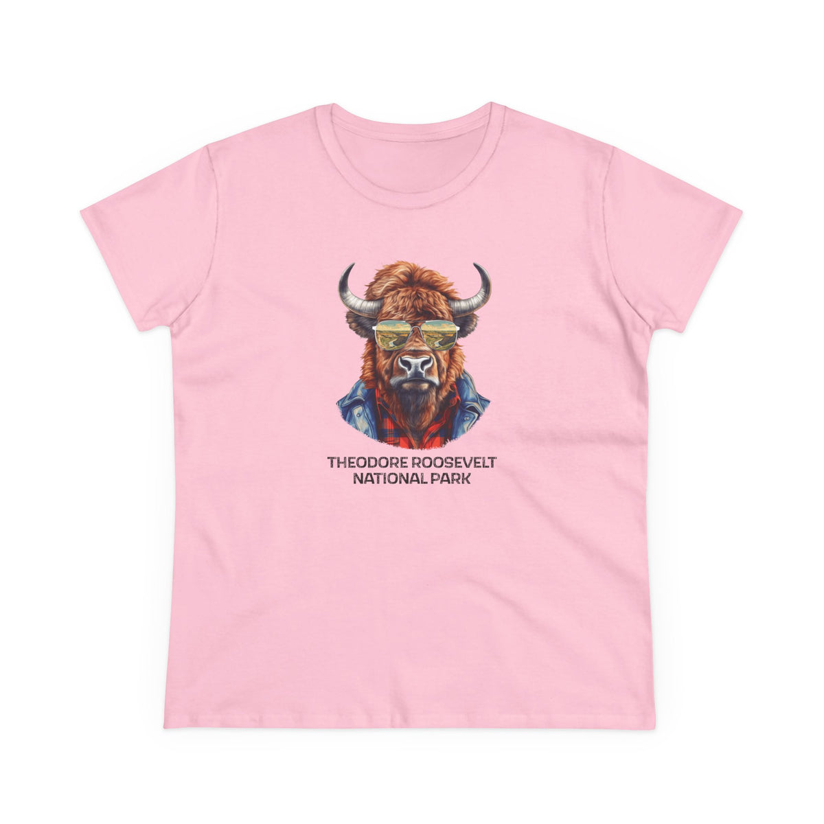 Theodore Roosevelt National Park Women's T-Shirt - Cool Bison