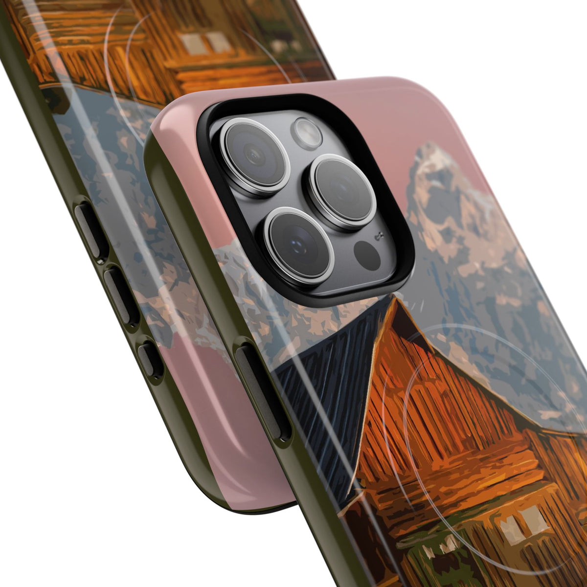 Grand Teton National Park iPhone Case with MagSafe - Moulton Barn