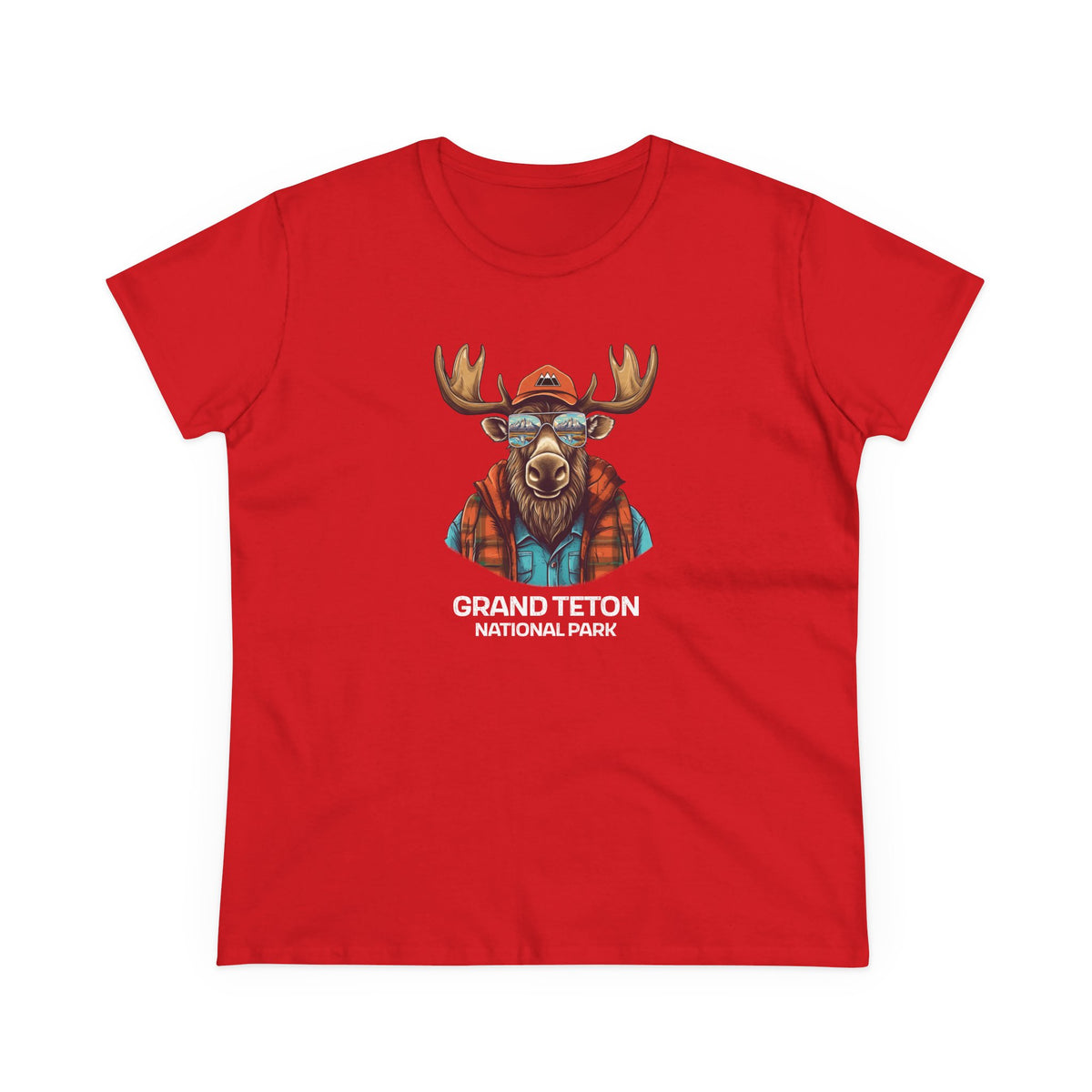 Grand Teton National Park Women's T-Shirt - Cool Moose
