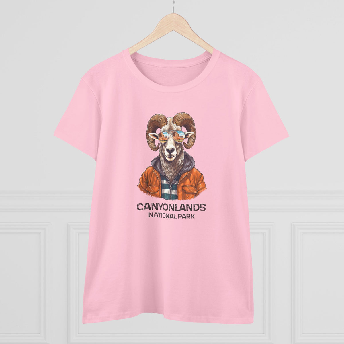 Canyonlands National Park Women's T-Shirt - Cool Bighorn Sheep