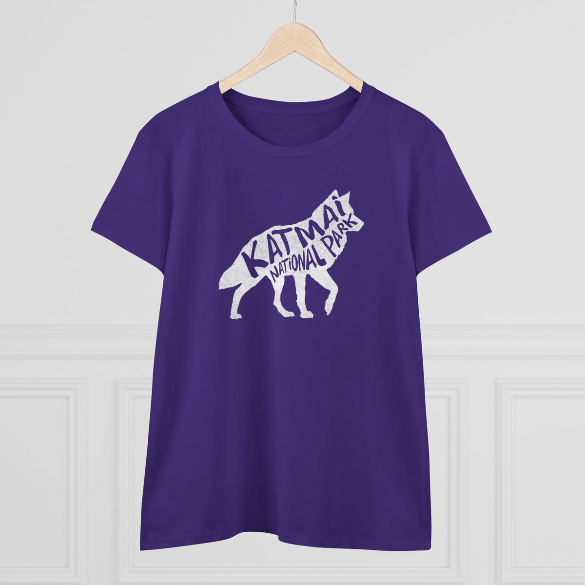 Katmai National Park Women's T-Shirt - Wolf