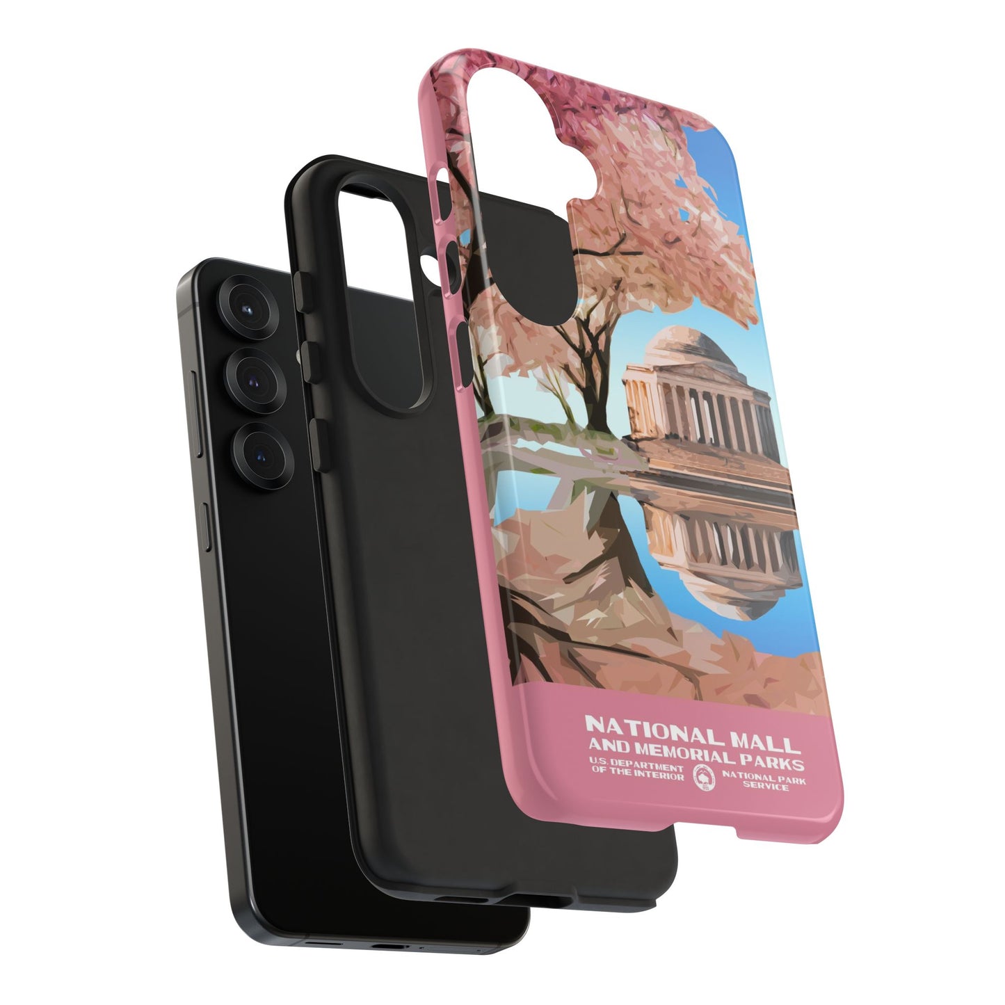 National Mall Washington DC WPA Phone Case