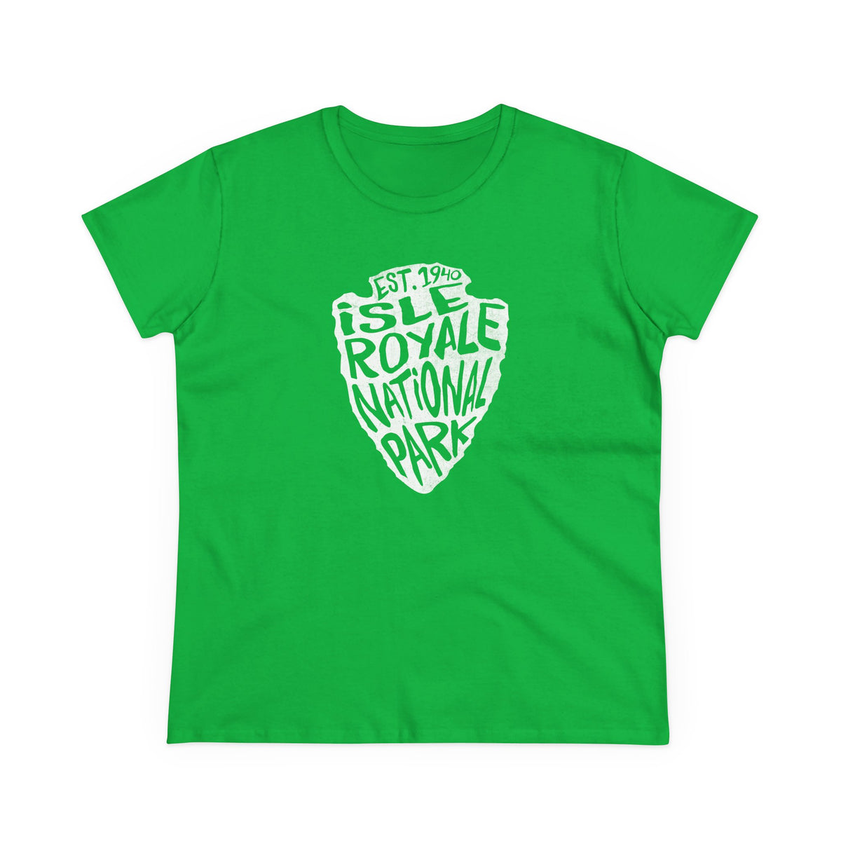 Isle Royale National Park Women's T-Shirt - Arrowhead Design