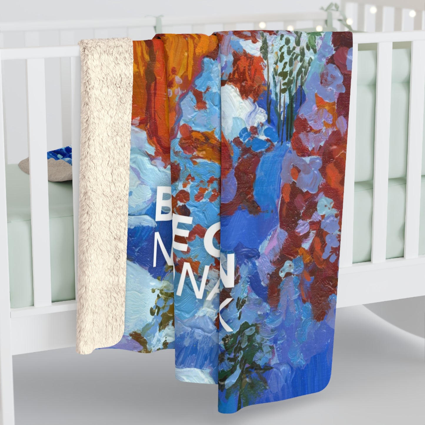 Bryce Canyon National Park Sherpa Blanket - The Starry Night