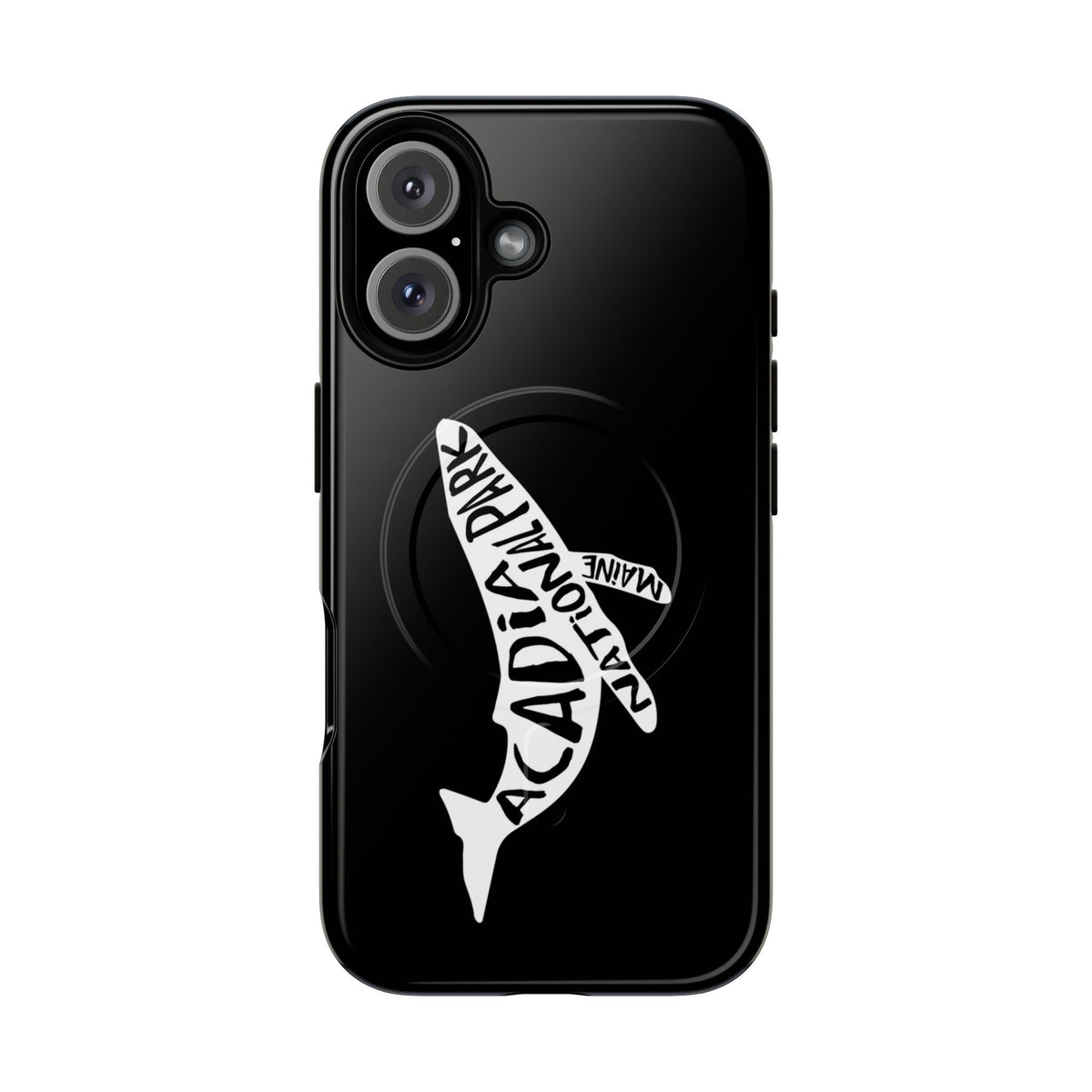 Acadia National Park iPhone Case with MagSafe - Humpback Whale Design