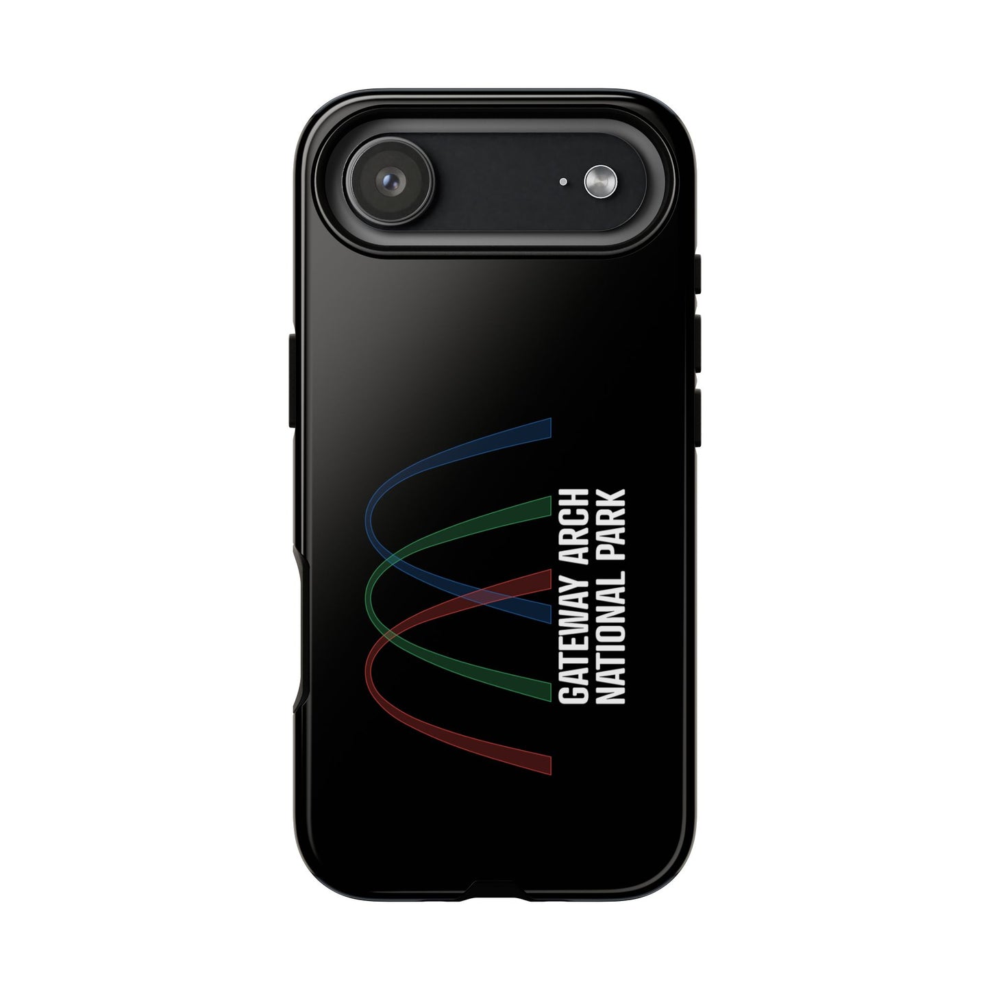 Gateway Arch National Park Phone Case - Histogram Design