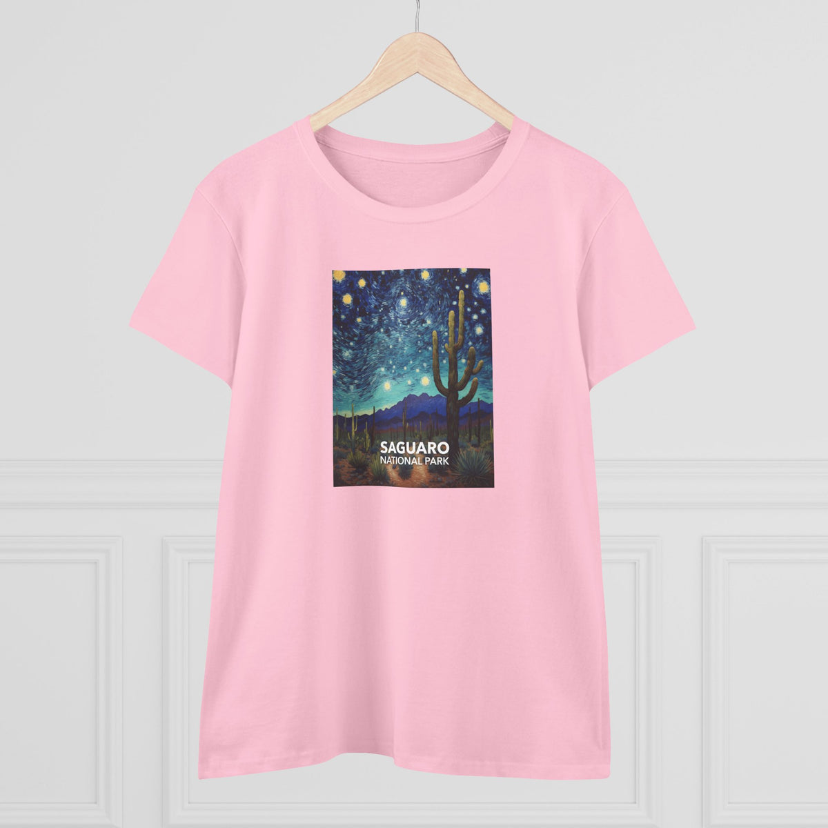 Saguaro National Park Women's T-Shirt - Starry Night