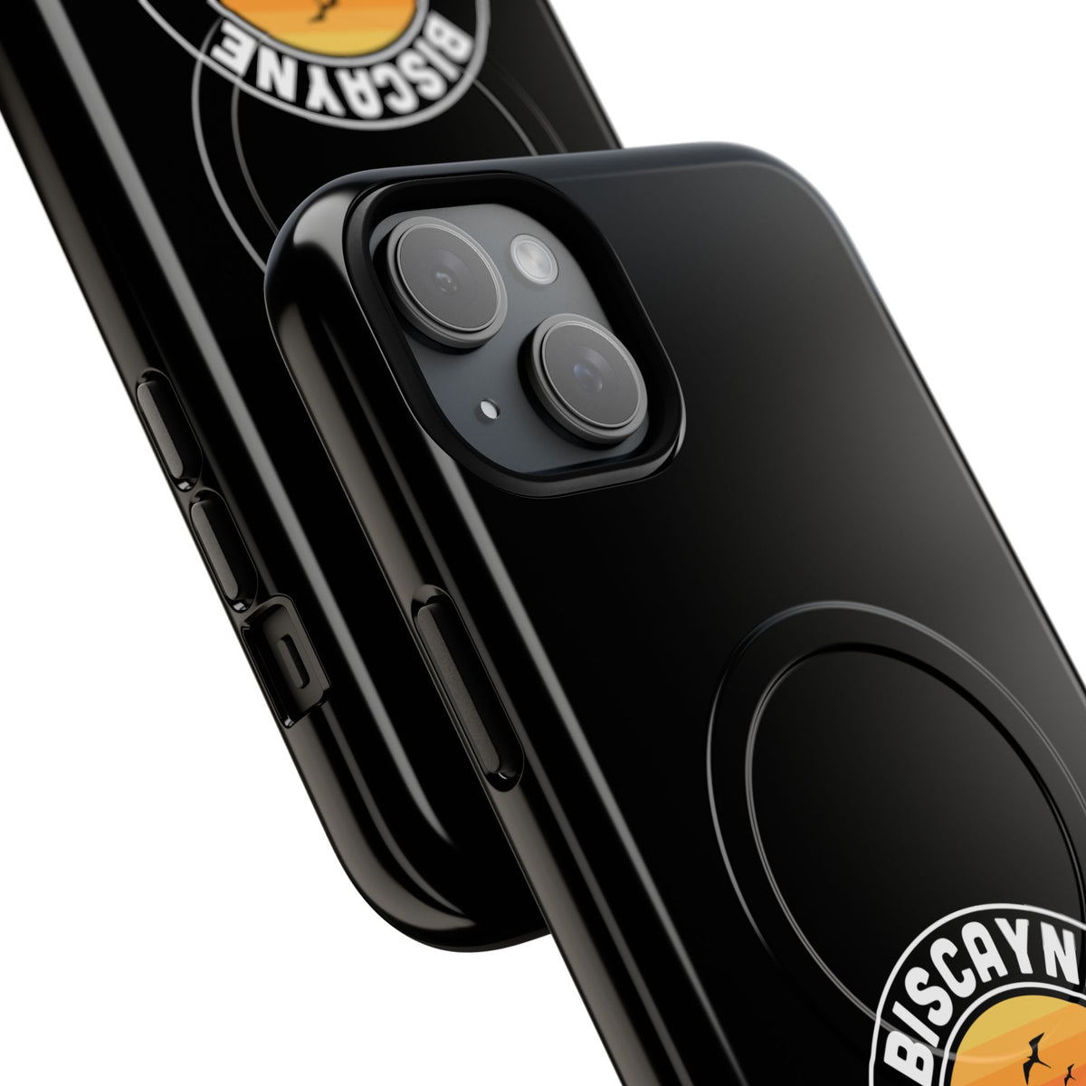 Biscayne National Park iPhone Case with MagSafe - Round Emblem Design