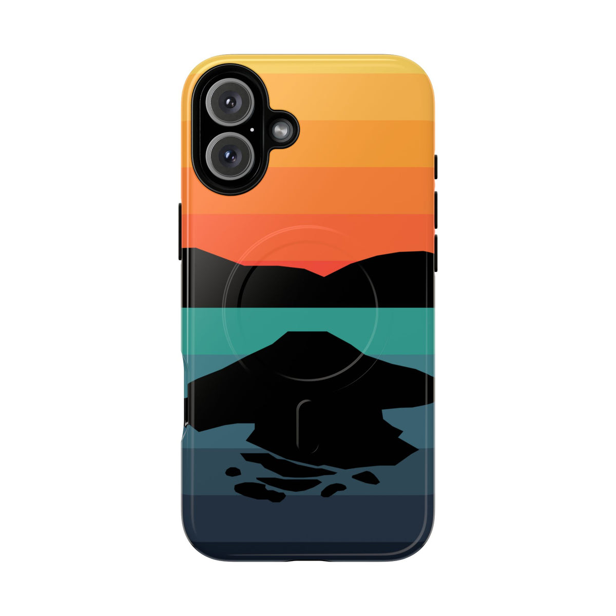 Crater Lake National Park iPhone Case with MagSafe - Gradient Design