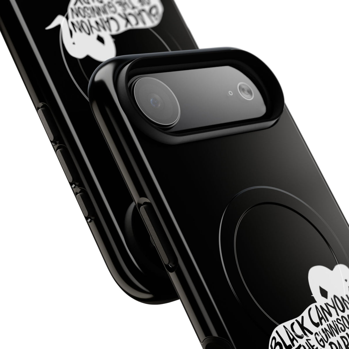 Black Canyon of the Gunnison National Park iPhone Case with MagSafe - Bighorn Sheep Design