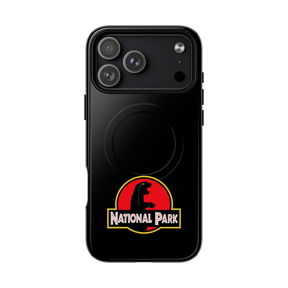 Prairie Dog National Park iPhone Case with MagSafe - Parody Logo