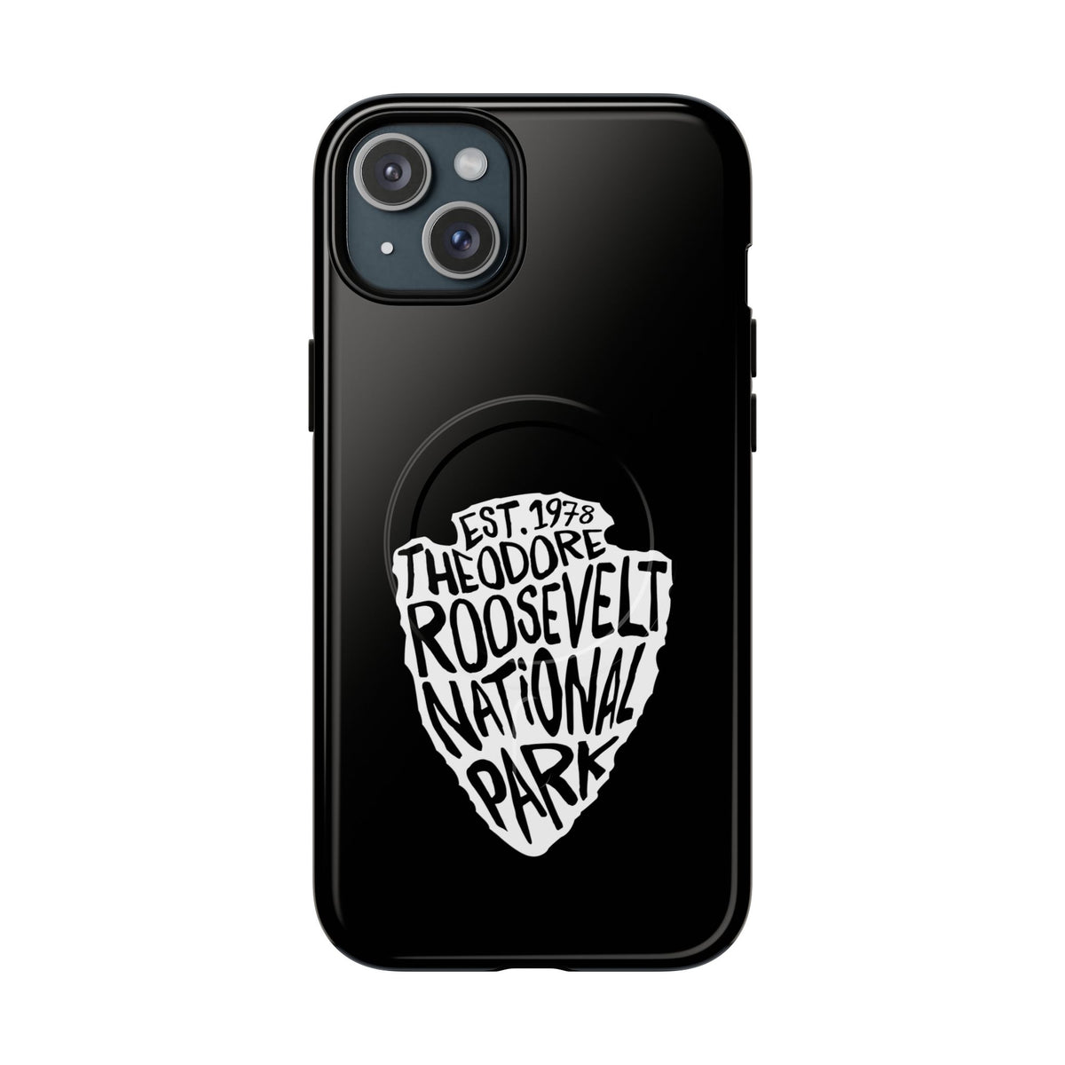 Theodore Roosevelt National Park iPhone Case with MagSafe - Arrowhead Design