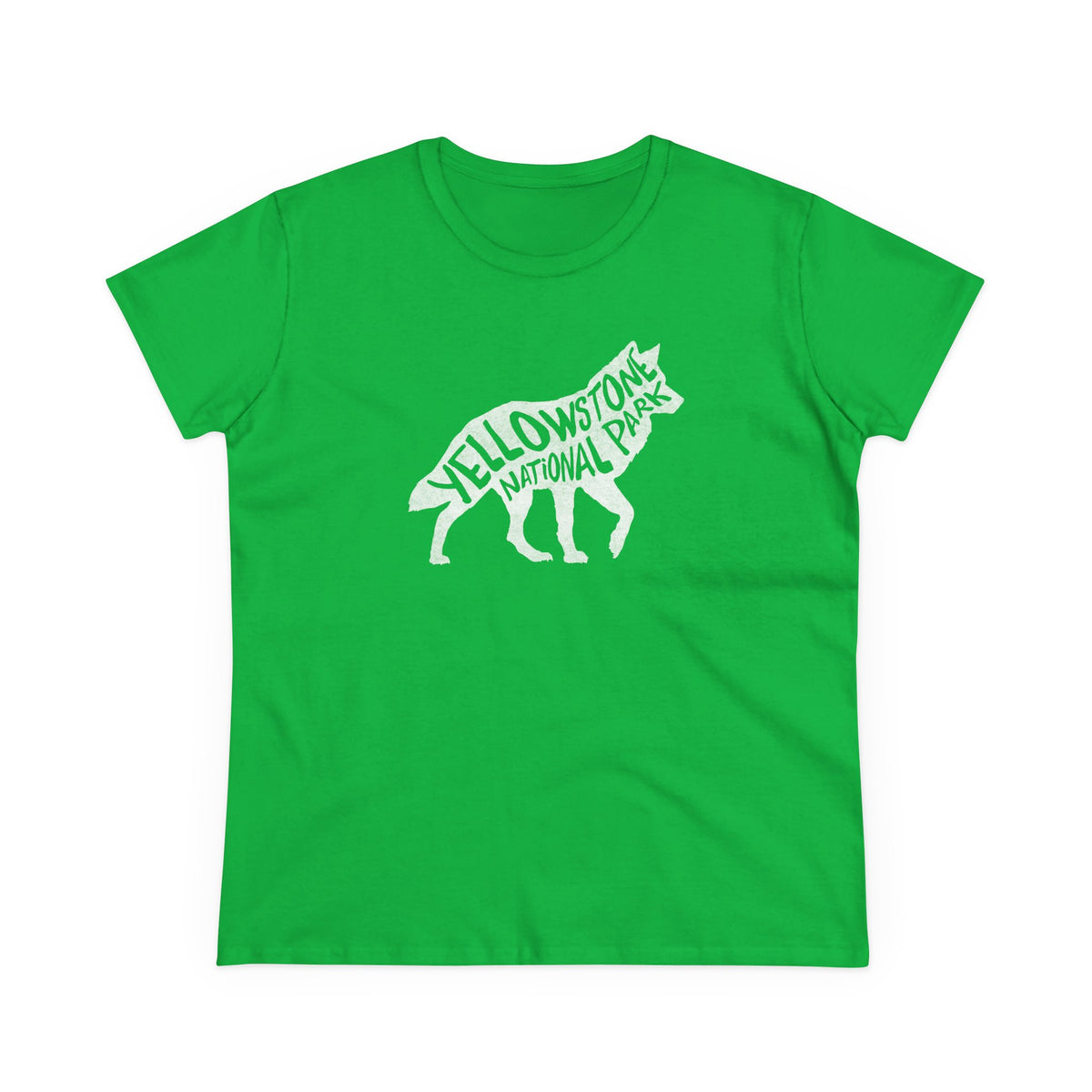 Yellowstone National Park Women's T-Shirt - Wolf