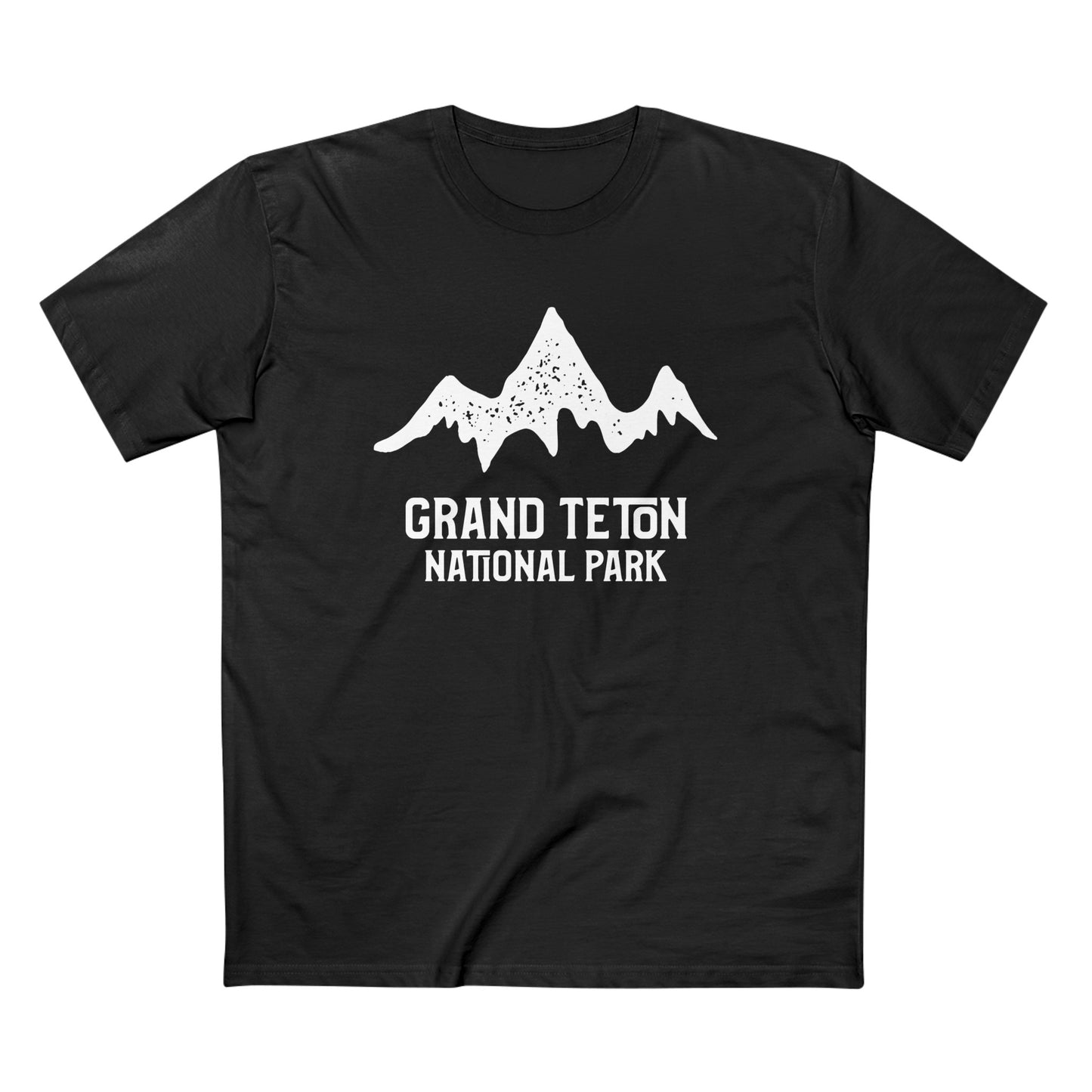 Grand Teton National Park T-Shirt - Mountain Stamp