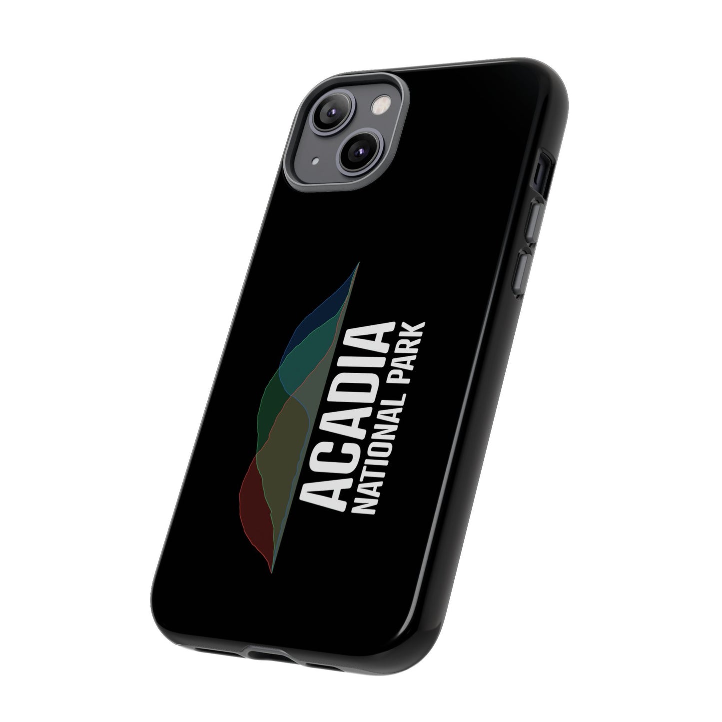 Acadia National Park Phone Case - Histogram Design