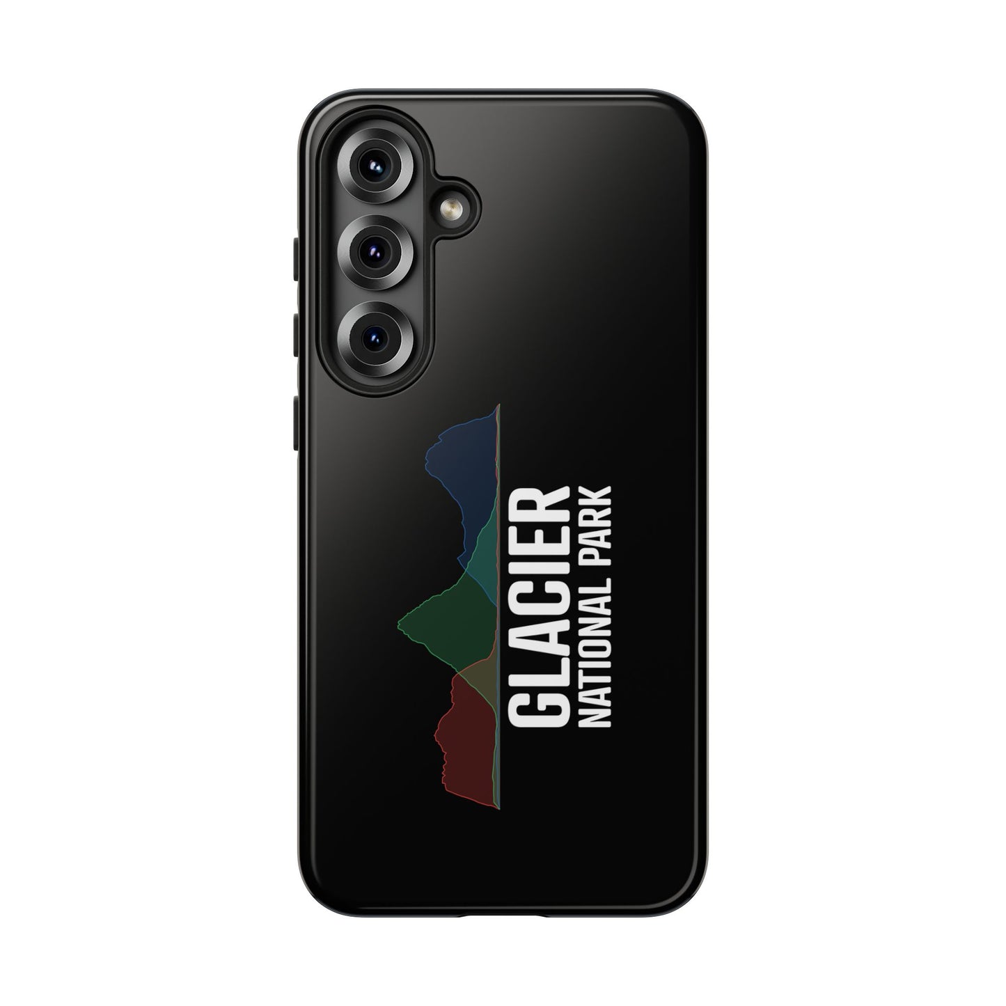 Glacier National Park Phone Case - Histogram Design