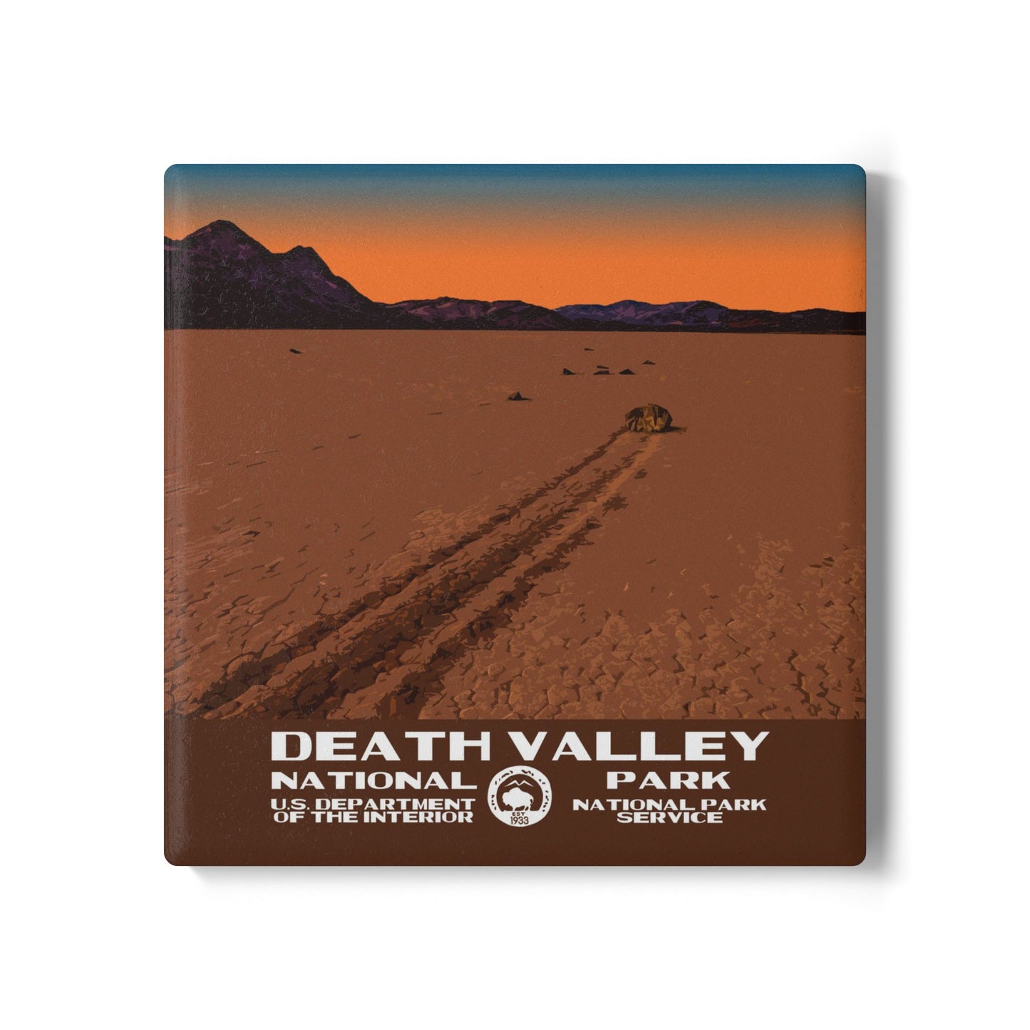 Death Valley National Park Coaster - Racetrack Playa