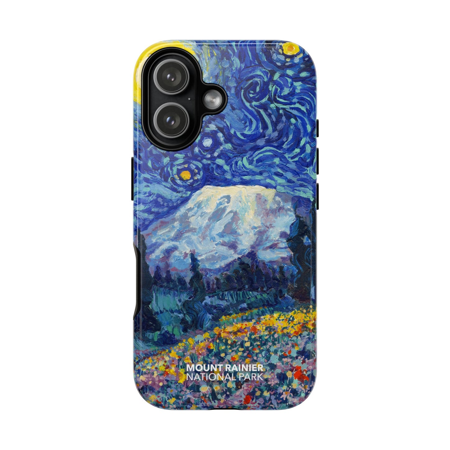 Mount Rainier National Park Phone Case - Starry Night