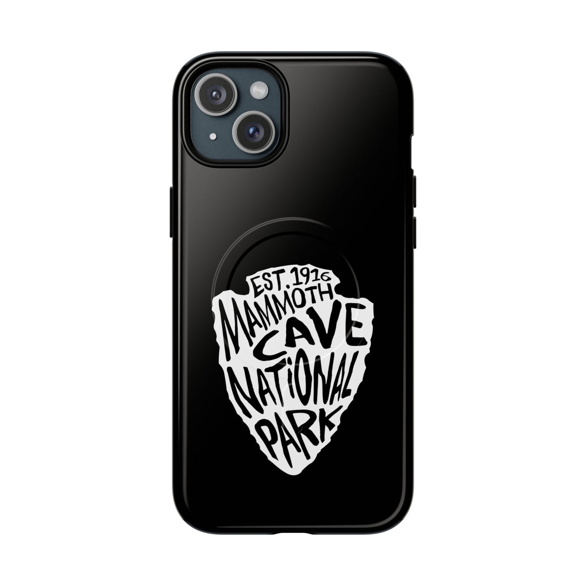 Mammoth Cave National Park iPhone Case with MagSafe - Arrowhead Design