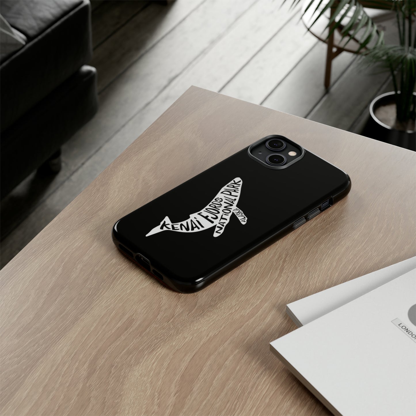 Kenai Fjords National Park Phone Case - Humpback Whale Design