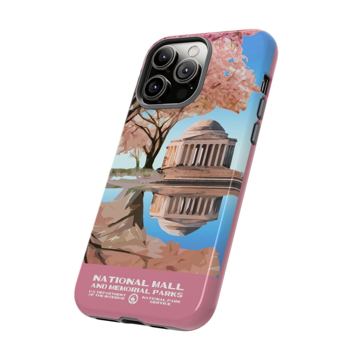 National Mall Washington DC WPA Phone Case