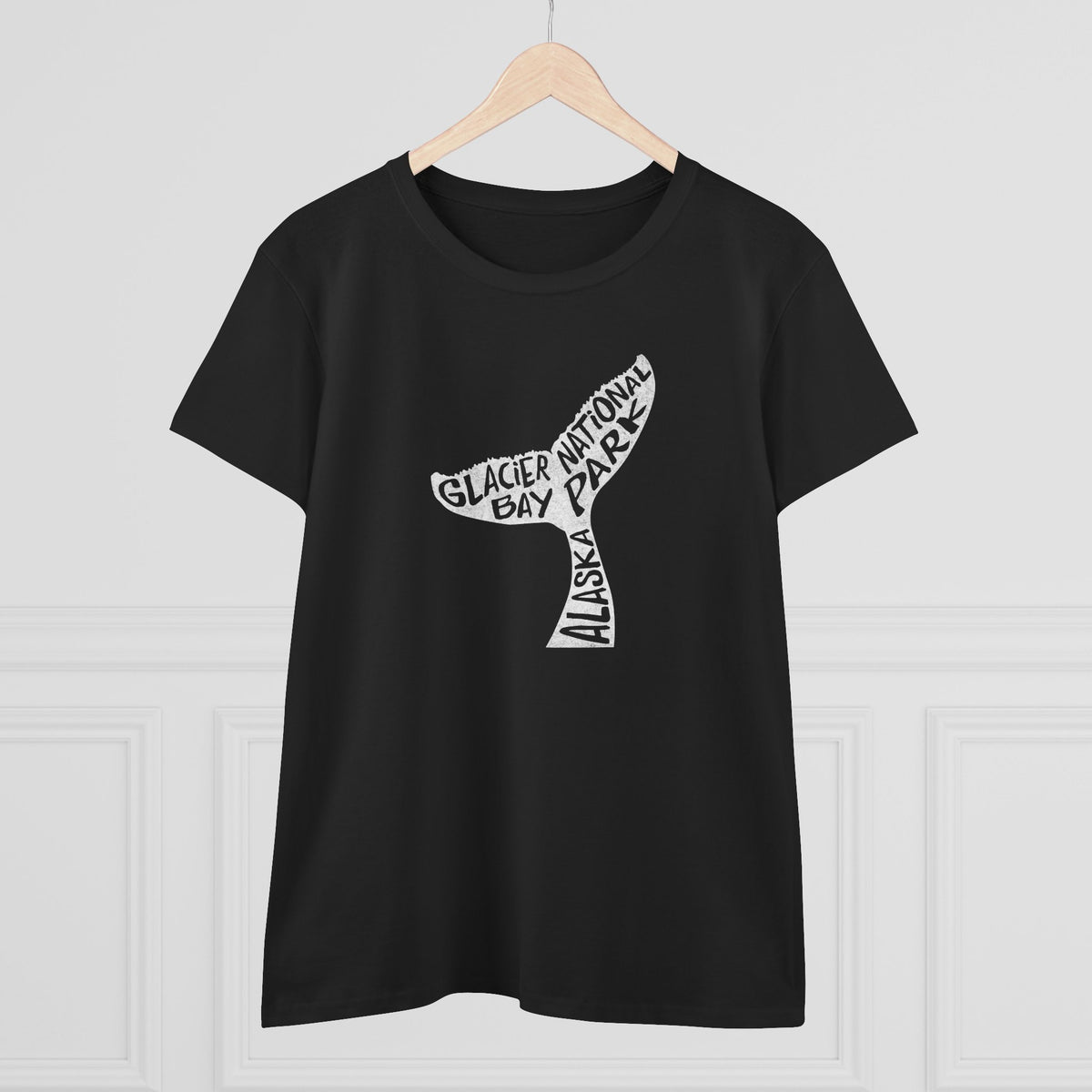 Glacier Bay National Park Women's T-Shirt - Whale Tail