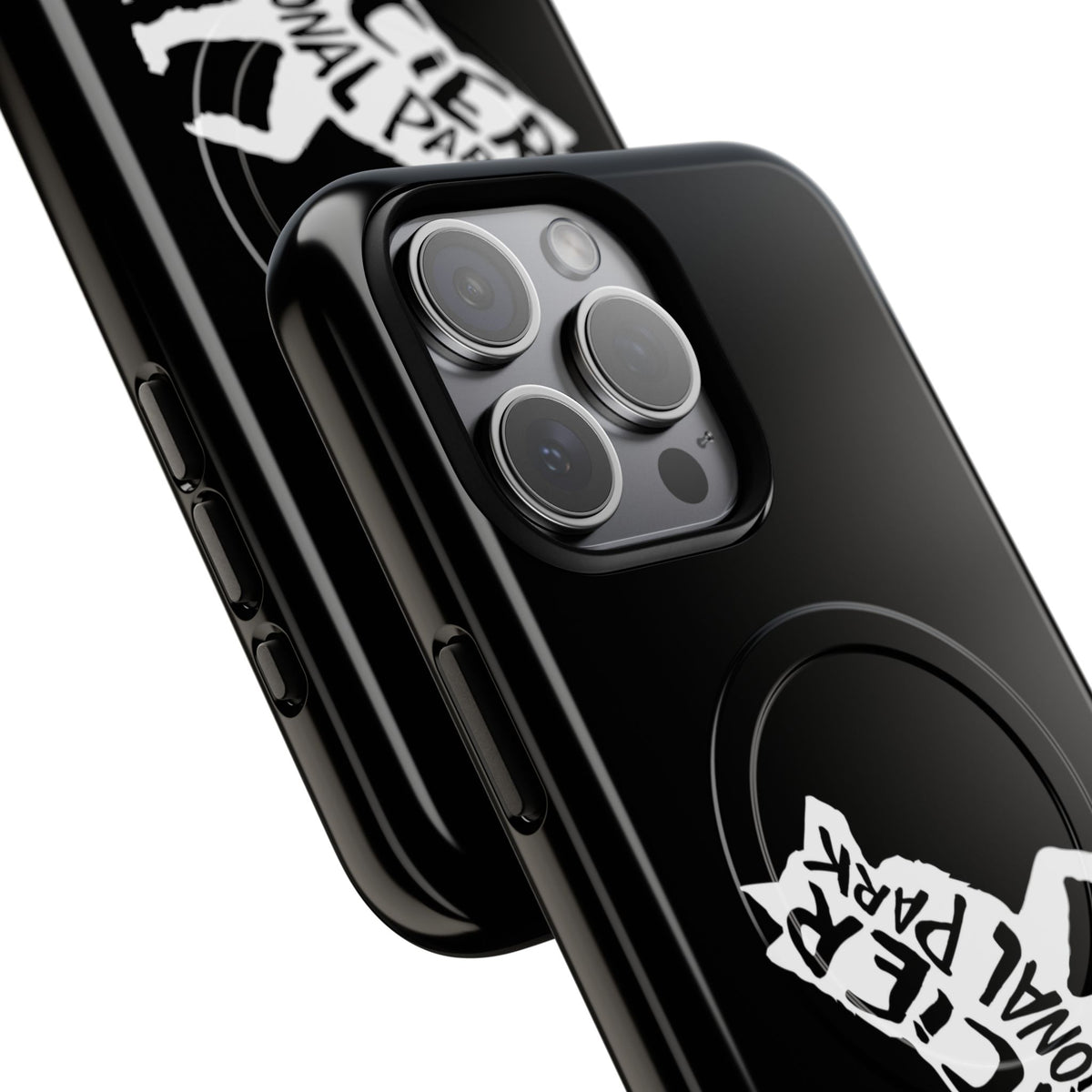 Glacier National Park iPhone Case with MagSafe - Wolf Design