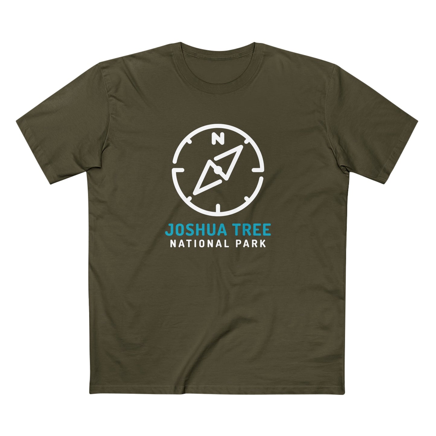 Joshua Tree National Park T-Shirt Compass Design