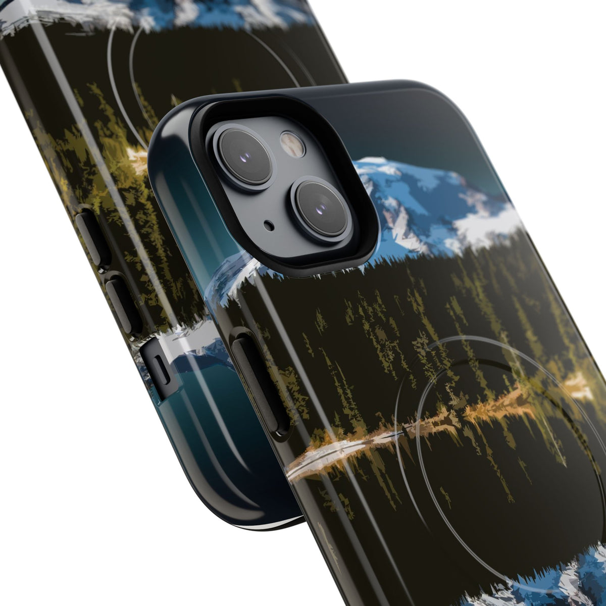 Mount Rainier National Park iPhone Case with MagSafe - WPA Design