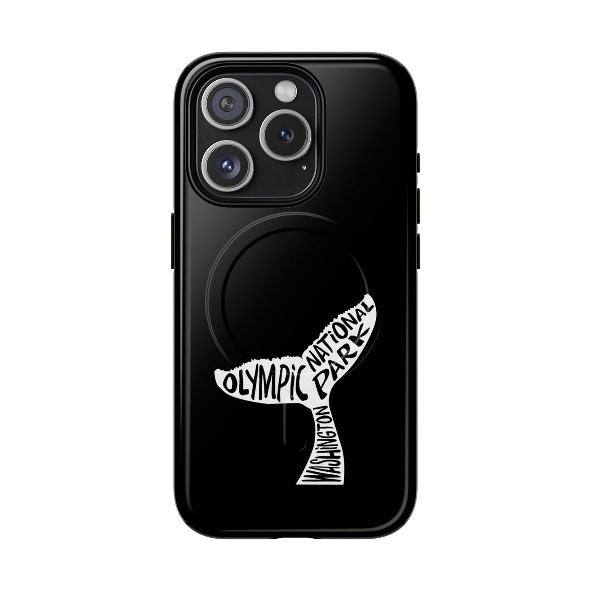 Olympic National Park iPhone Case with MagSafe - Humpback Whale Tail Design