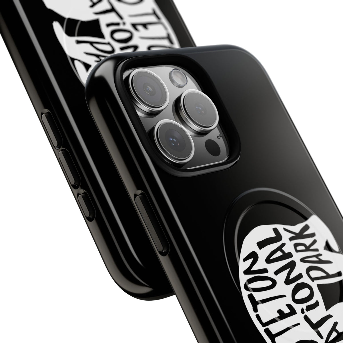 Grand Teton National Park iPhone Case with MagSafe - Grizzly Bear Design