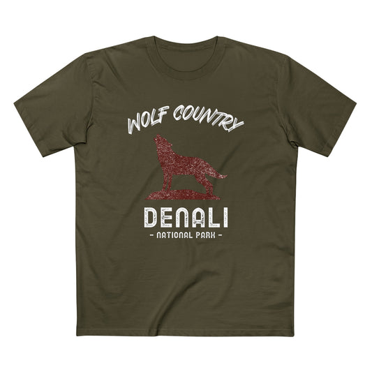 Denali National Park T-Shirt - Wolf Country