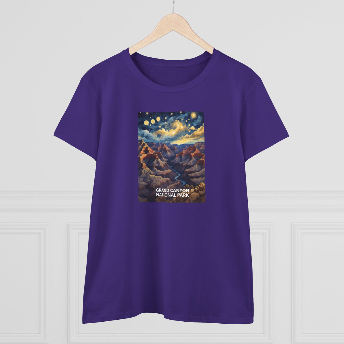 Grand Canyon National Park Women's T-Shirt - Starry Night