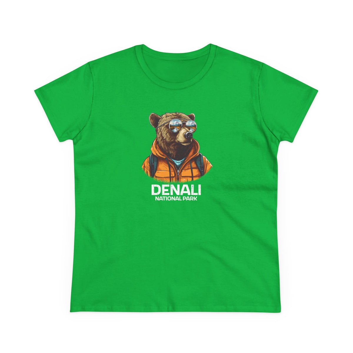 Denali National Park Women's T-Shirt - Cool Grizzly Bear