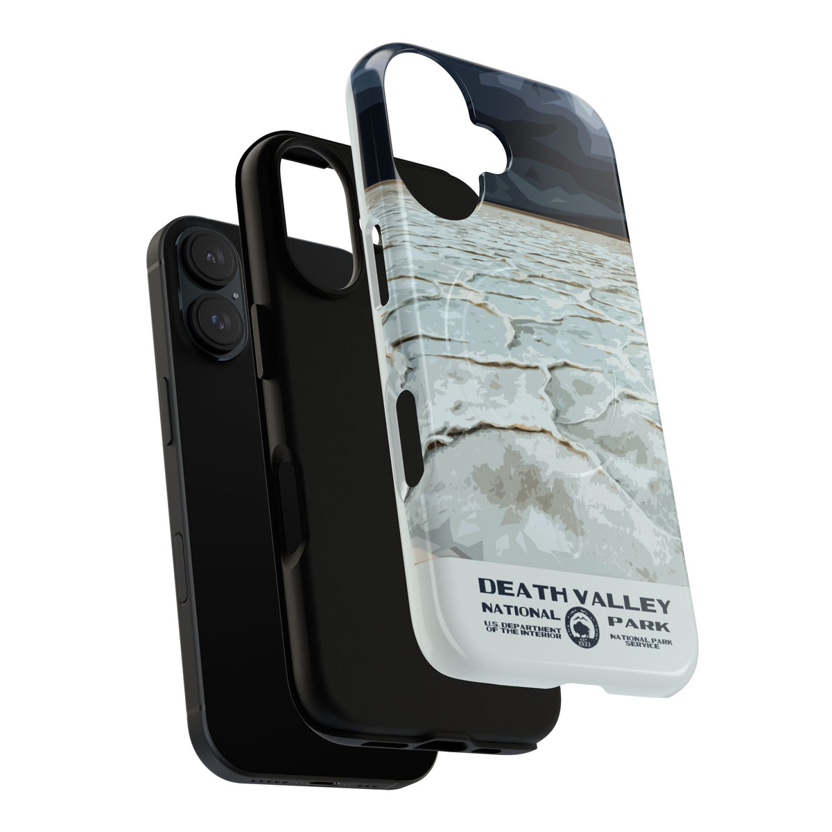 Death Valley National Park iPhone Case with MagSafe - Badwater Basin