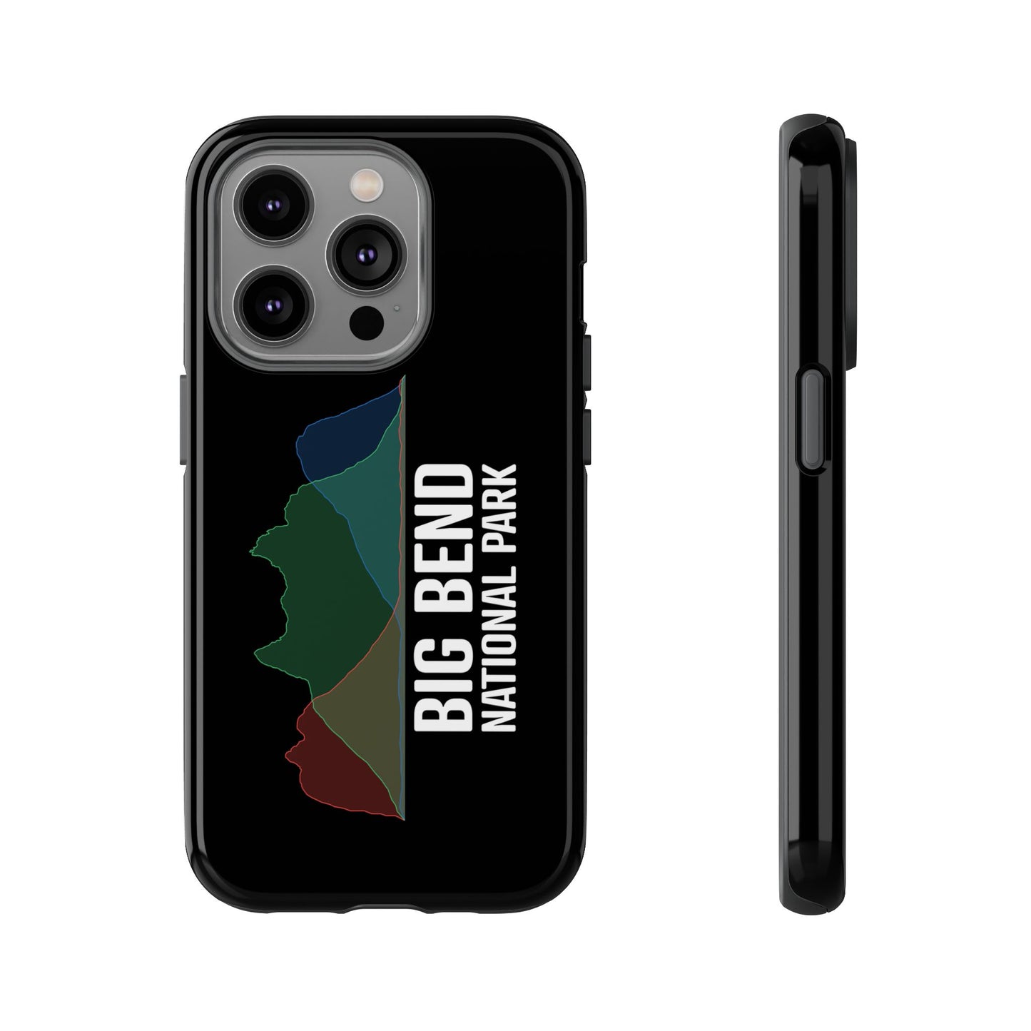 Big Bend National Park Phone Case - Histogram Design