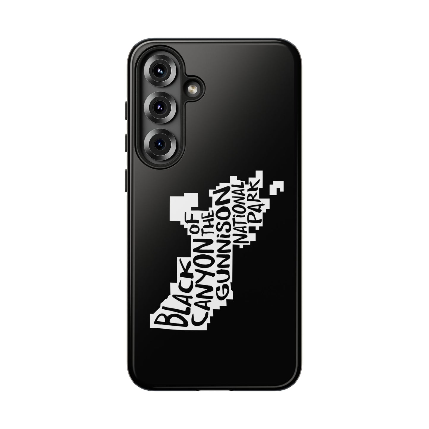 Black Canyon of the Gunnison National Park Phone Case - Map Design