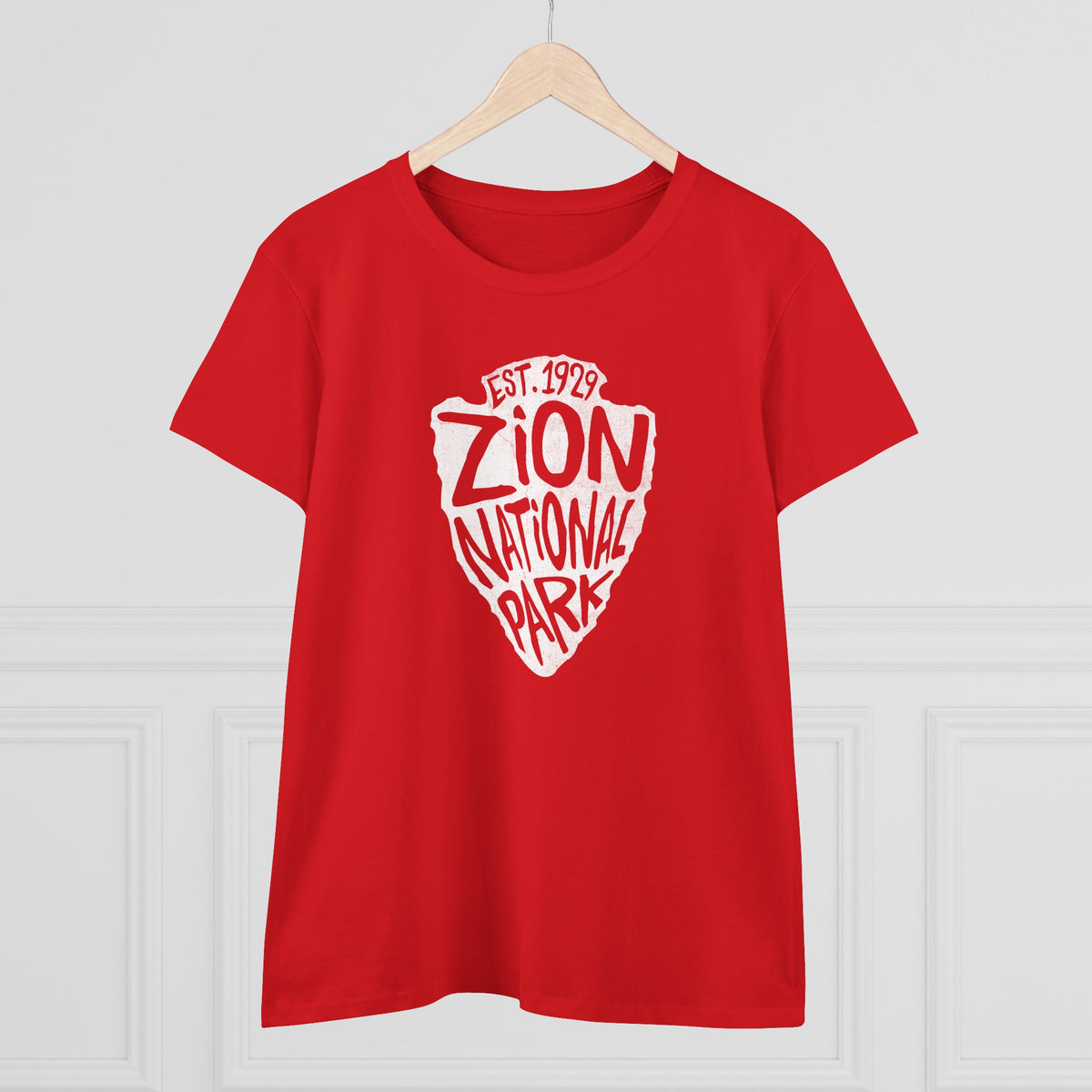Zion National Park Women's T-Shirt - Arrowhead Design