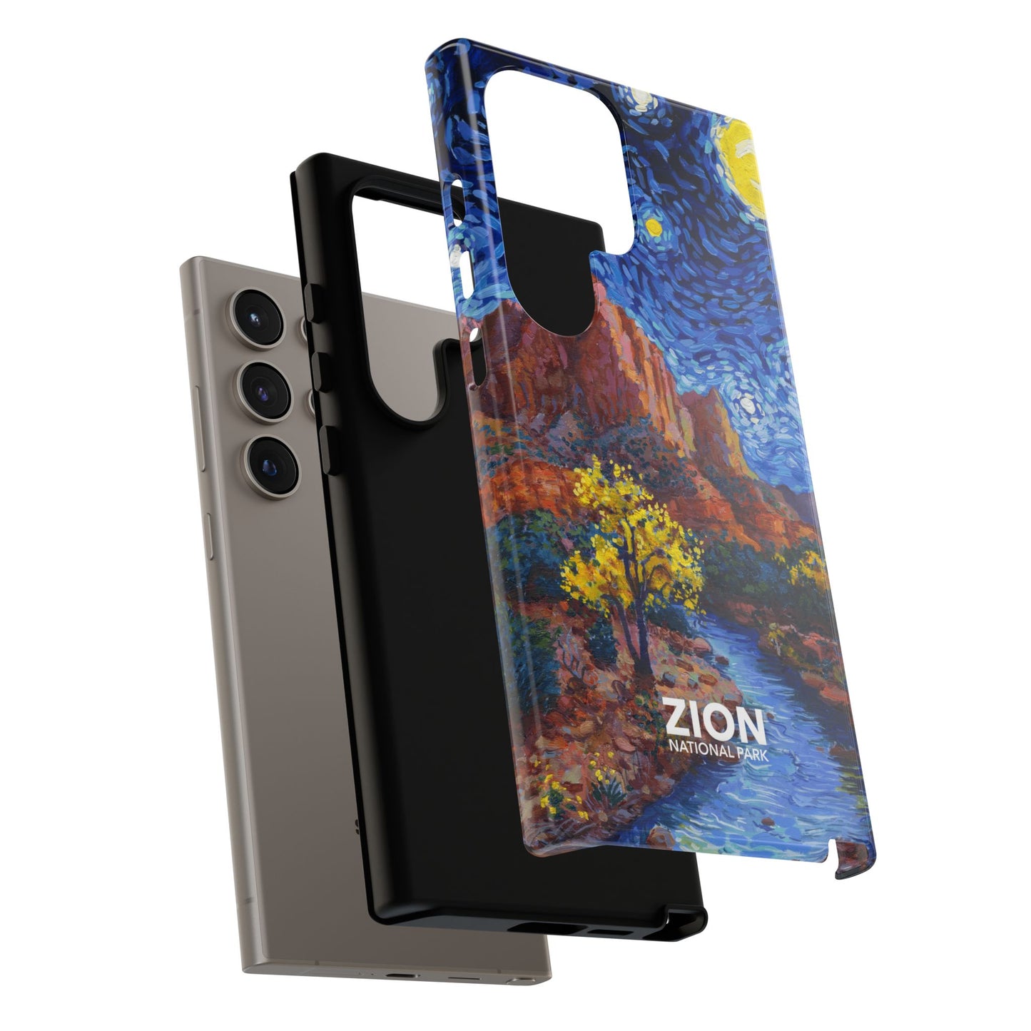 Zion National Park Phone Case - Starry Night