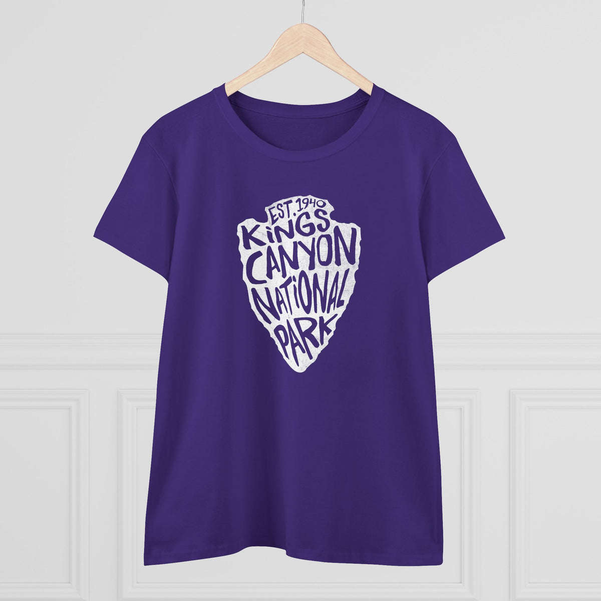 Kings Canyon National Park Women's T-Shirt - Arrowhead Design
