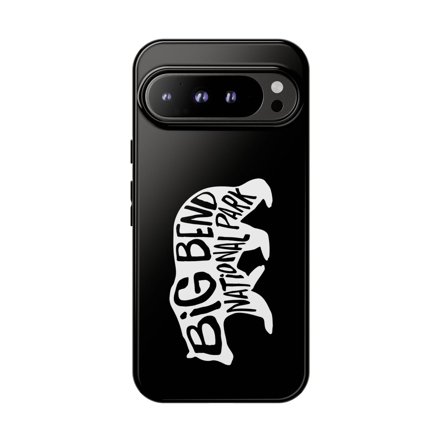 Big Bend National Park Phone Case - Black Bear Design